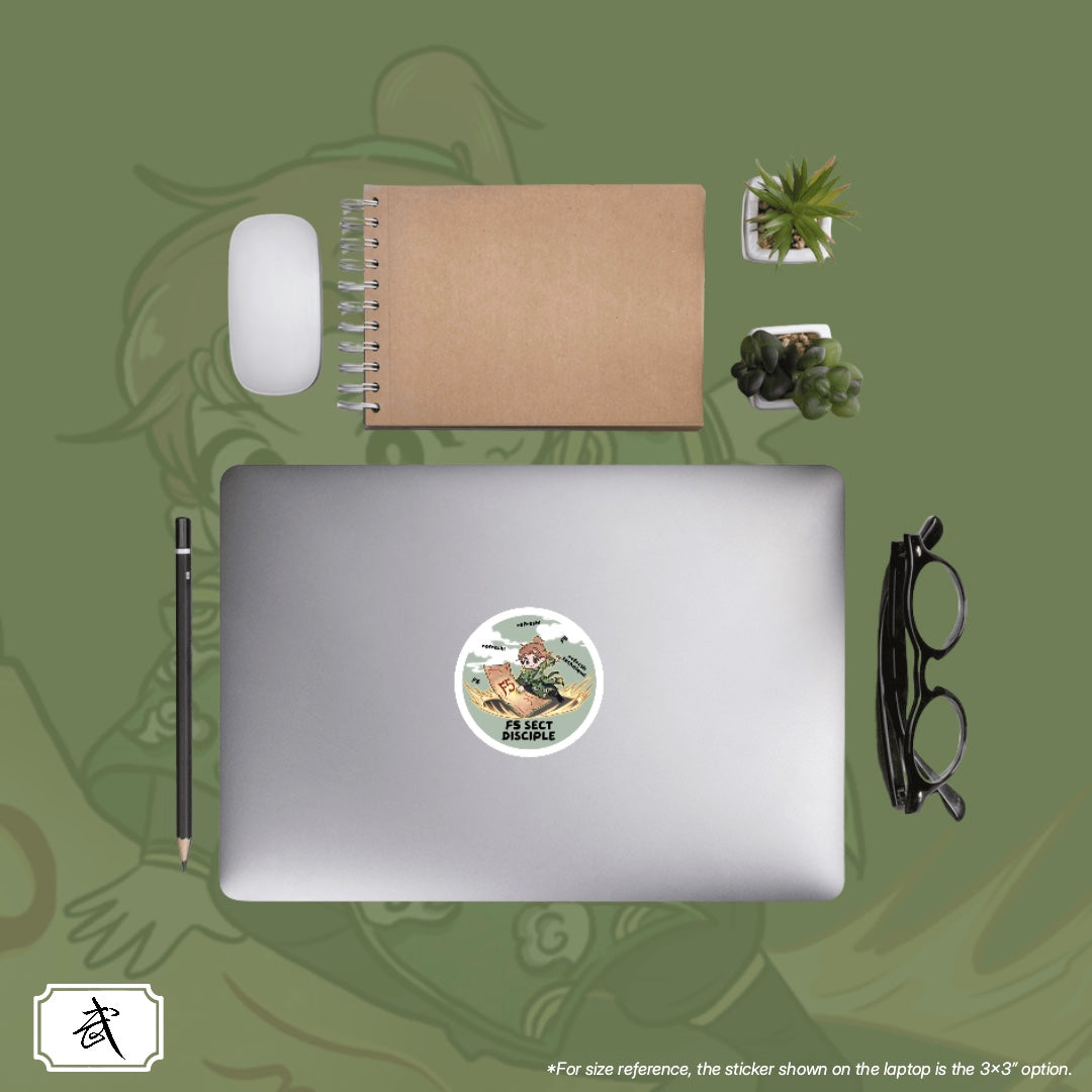 The F5 Sect Disciple Sticker